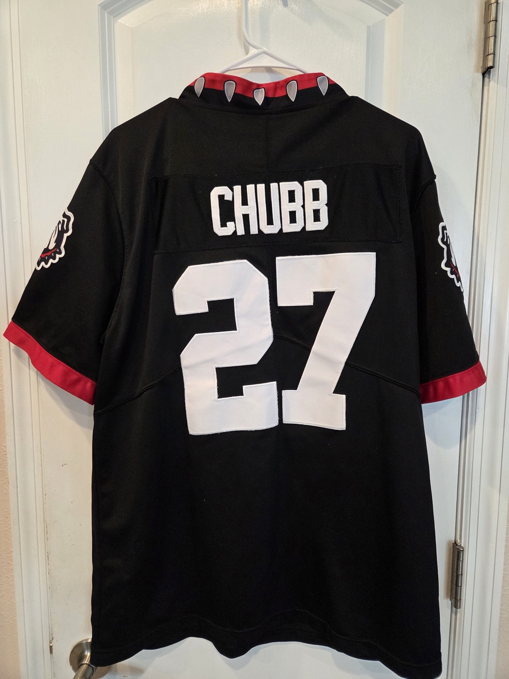 Georgia Bulldogs #27 Nick Chubb Football Jersey - Picture 2 of 8